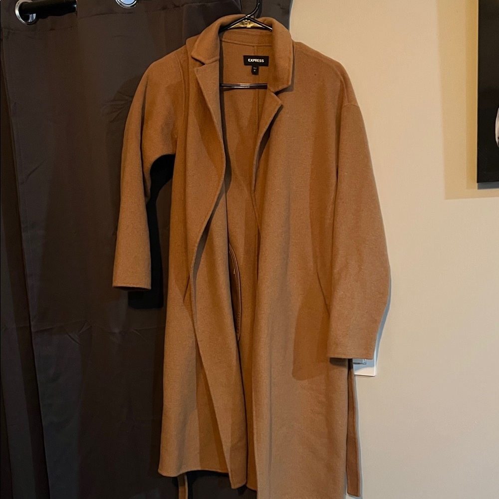 Express Camel Coat